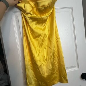 Calvin Klein Vibrant Yellow Dress